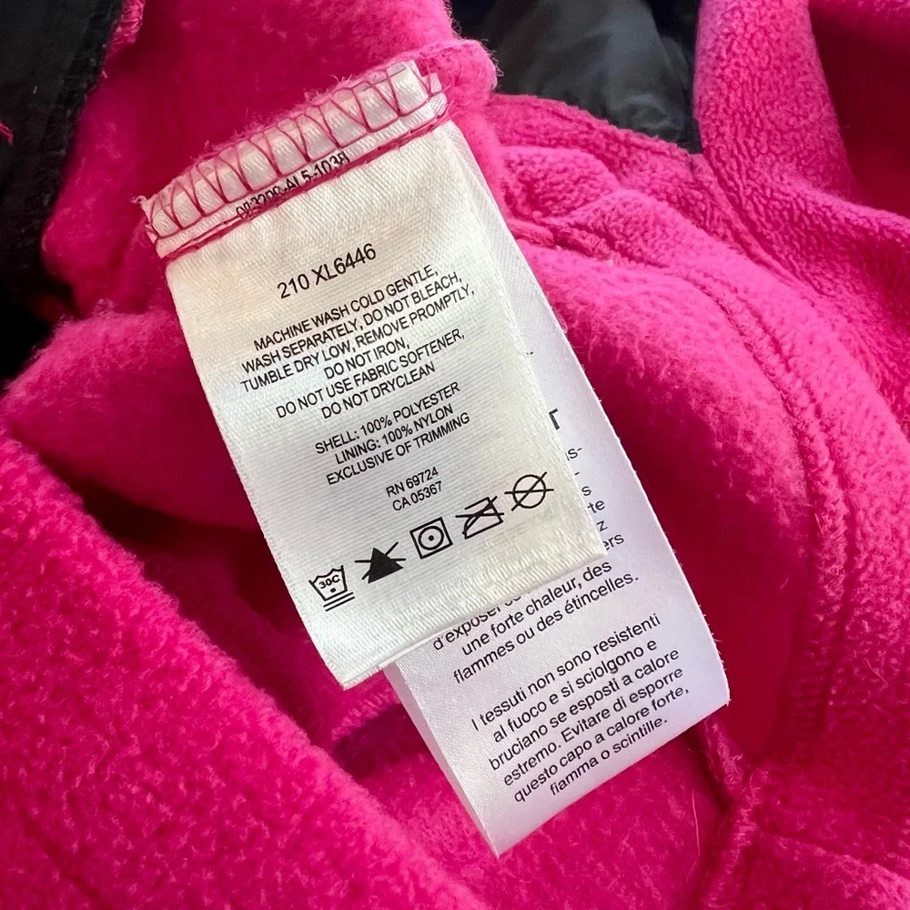 Columbia Women's Fuchsia and Black Jacket Pockets Barbie - Picture 11 of 12
